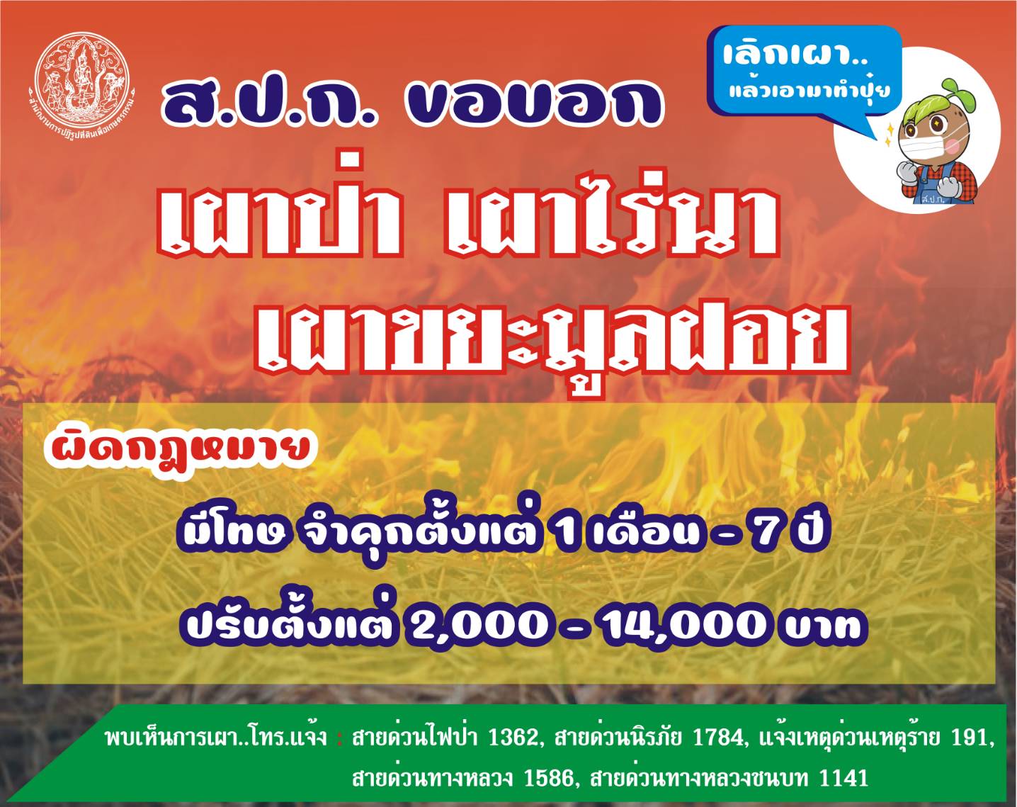 หยุดเผา