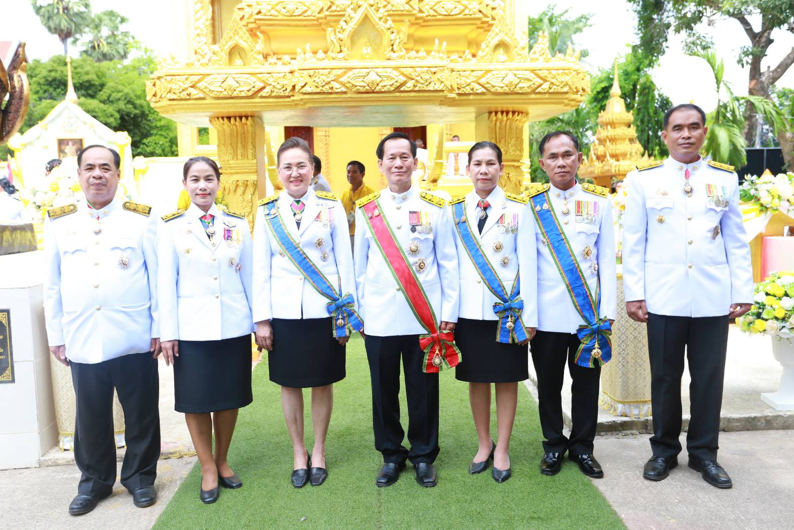 วันที่ 8 กรกฎาคม 2567 ส.ป.ก.หนองบัวลำภู ร่วมเวียนเทียนสมโภชน์น้ำพระพุทธมนต์ศักดิ์สิทธิ์ ณ อุโบสถ วัดศรีคูณเมือง ต.ลำภู อ.เมือง จ.หนองบัวลำภู
