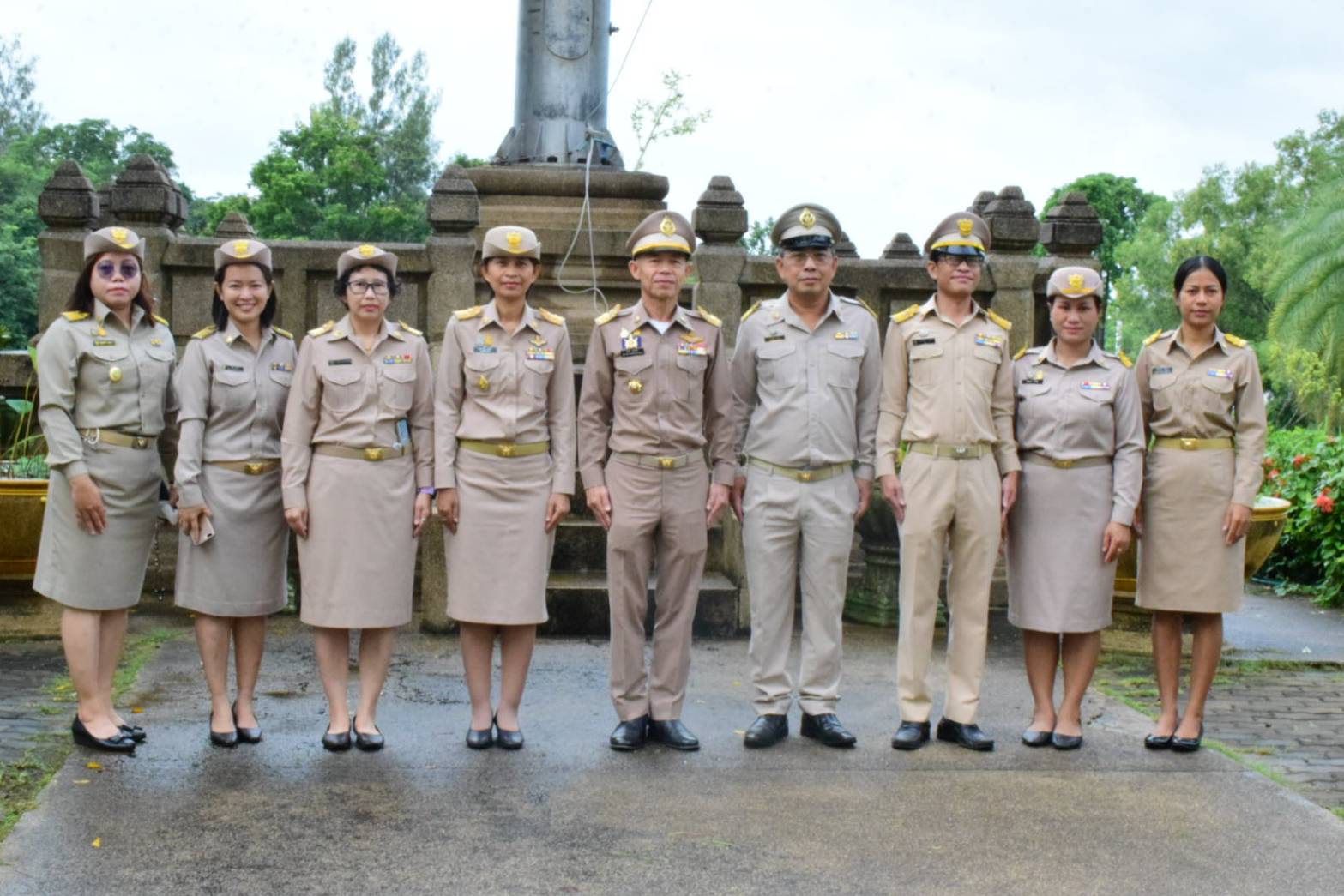 ส.ป.ก.หนองบัวลำภู ร่วมกิจกรรมเนื่องในวันพระราชทานธงชาติไทย ๒๘ กันยายน ๒๕๖๖