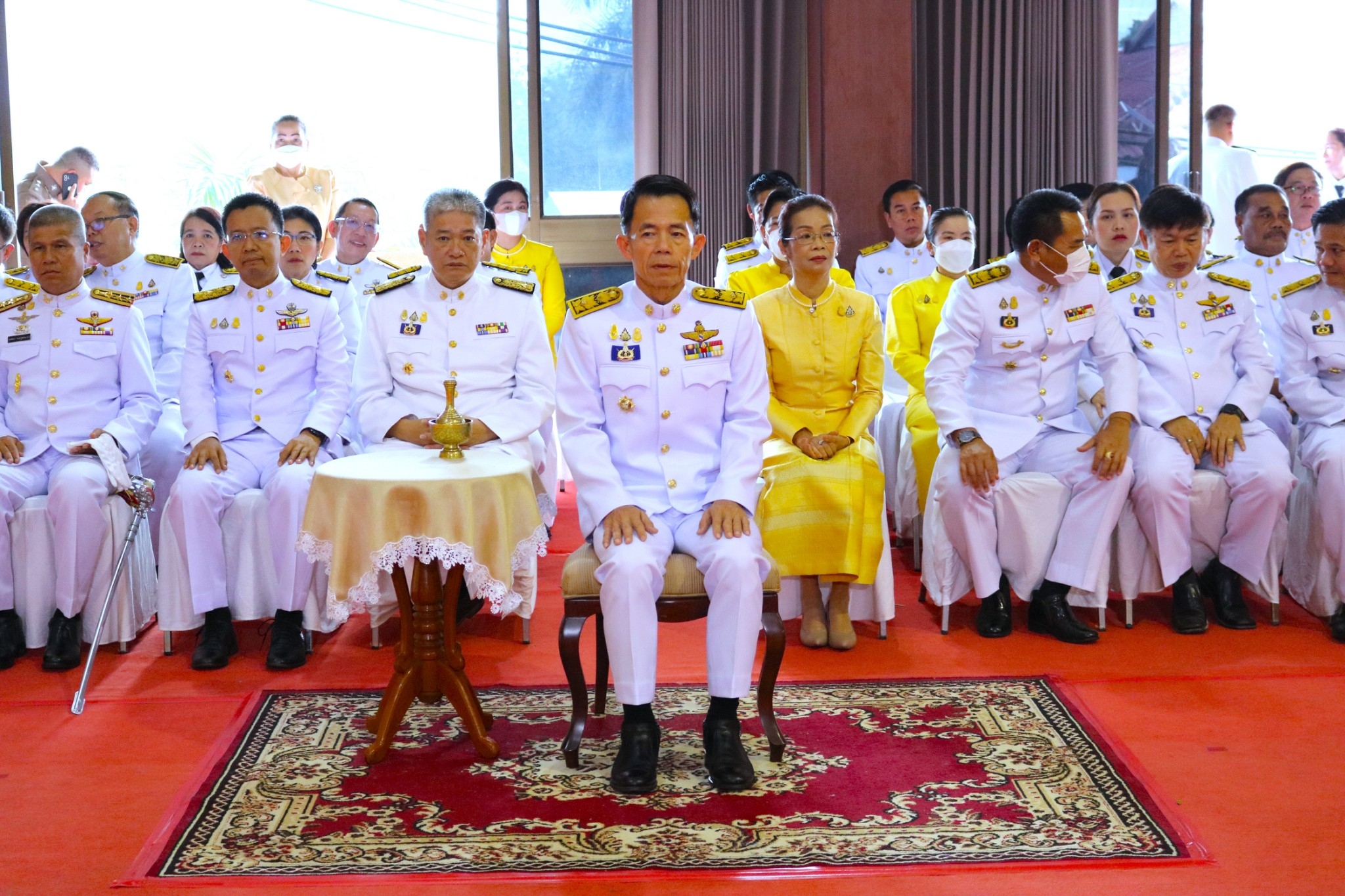 ส.ป.ก.หนองบัวลำภู ร่วมพิธีสวดพระพุทธมนต์และทำบุญตักบาตรถวายพระราชกุศล เนื่องในวันนวมินทรมหาราช ๑๓ ตุลาคม ๒๕๖๖