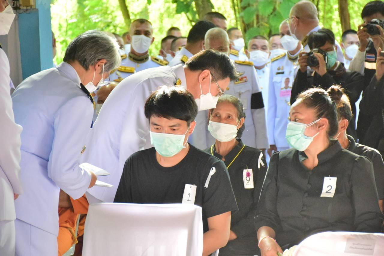 วันที่ 11 ตุลาคม 2565 ส.ป.ก.หนองบัวลำภู ร่วมพิธีพระราชทานเพลิงศพในพระบรมราชานุเคราห์ ณ วัดศรีอุทัย ต.อุทัยสวรรค์ อ.นากลาง จ.หนองบัวลำภู