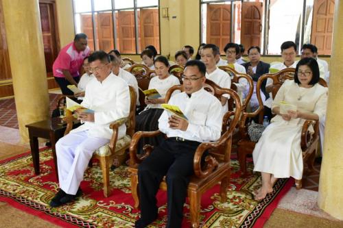 ส.ป.ก.หนองบัวลำภู ร่วมกิจกรรมพิธีเจริญพระพุทธมนต์เฉลิมพระเกียรติ และถวายพระพรชัยมงคลสมเด็จพระเจ้าอยู่หัวมหาวชิราลงกรณ์ บดินทรเทพยวรางกูร และสมเด็จพระนางเจ้าสิริกิต์ พระบรมราชินีในรัชกาลที่ ๙ ณ วัดพิศาลธัญญาวาส พระอารามหลวง อำเภอเมือง จังหวัดหนองบัวลำภู