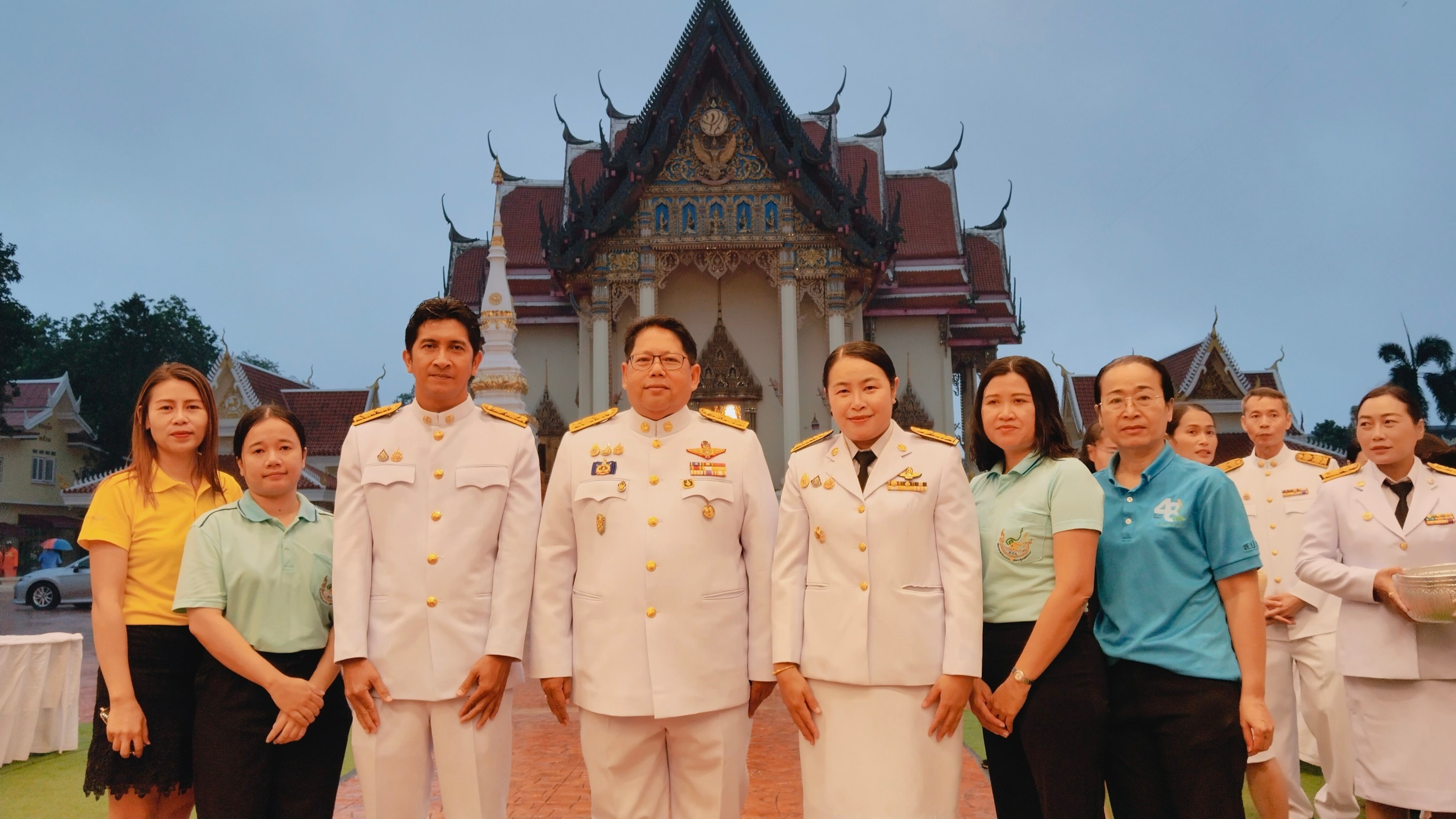 วันที่ 12 สิงหสคม 2567 นางสาวภัทรวดี สุขเสวตร ปฏิรูปที่ดินจังหวัดหนองคาย พร้อมด้วยเจ้าหน้าที่ ส.ป.ก. หนองคาย เข้าร่วมกิจกรรมเฉลิมพระเกียรติสมเด็จพระนางเจ้าสิริกิต์ พระบรมราชินีนาถ พระบรมราชชนนีพันปีหลวง พิธีทำบุญตักบาตรถวายพระราชกุศล