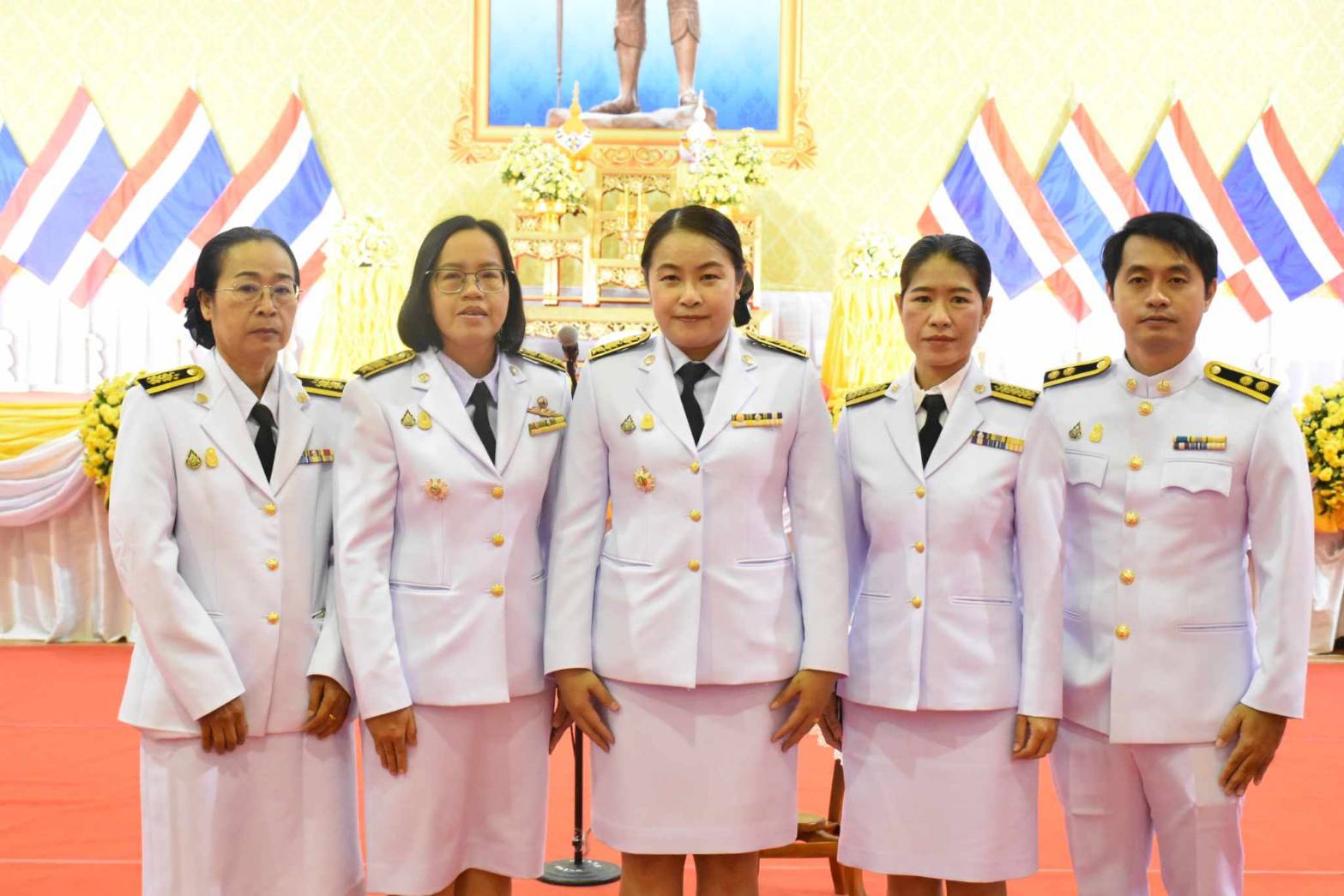 วันที่ 18 มกราคม 2567 เวลา 08.30 น. นางสาวภัทรวดี สุขเสวตร ปฏิรูปที่ดินจังหวัดหนองคาย พร้อมด้วยเจ้าหน้าที่ ส.ป.ก. หนองคาย เข้าร่วมพิธีถวายราชสักการะ เนื่องในวันสมเด็จพระนเรศวรมหาราช (วันยุทธหัตถี)