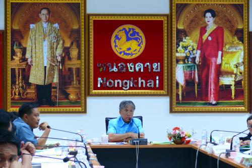 การประชุมคณะกรรมการปฏิรูปที่ดินจังหวัดหนองคาย ครั้งที่ 2/2559 วันที่ 10 สิงหาคม 2559 