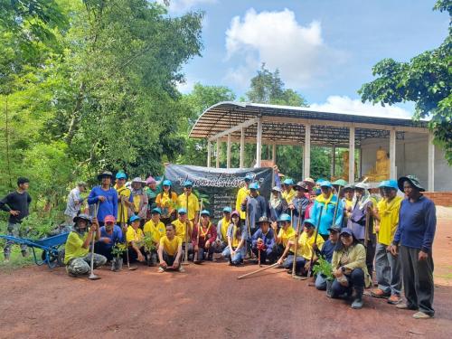 จัดกิจกรรมโครงการพัฒนาเกษตรกรรมยั่งยืน กิจกรรมส่งเสริมระบบวนเกษตรในเขตปฏิรูปที่ดินจังหวัดหนองคาย ปีงบประมาณ พ.ศ. 2563 ณ วัดกาเขียว ตำบลหนองหลวง อำเภอเฝ้าไร่ จังหวัดหนองคาย 