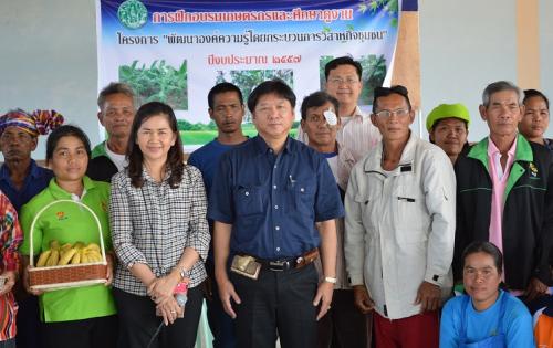 อบรมโครงการพัฒนาองค์ความรู้โดยใช้กระบวนการวิสาหกิจชุมชน  