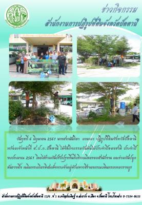 ส.ป.ก.ปัตตานี  จัดกิจกรรมวันต้นไม้ประจำปีของชาติ ปี พ.ศ. ๒๕๖๑