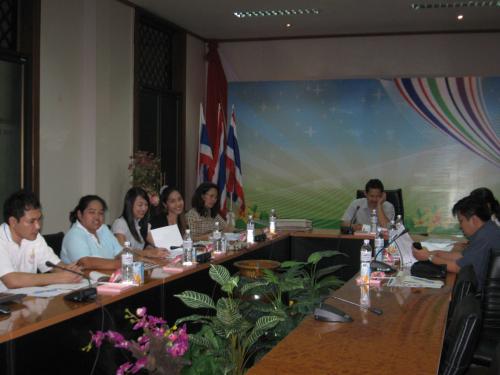ประชุมการพัฒนาระบบราชการ คณะทำงานควบคุมภายใน กลุ่มพัฒนาระบบบริหาร ส.ป.ก. ครั้งที่ 1/2555  