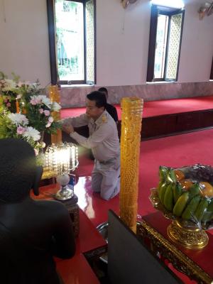 เลขาธิการ ส.ป.ก.เป็นประธานในพิธีเทศน์มหาชาติพระเวสสันดรชาดก ประจำปี ๒๕๖๑ ณ วัดปรินายก วรวิหาร เขตพระนคร กรุงเทพฯ