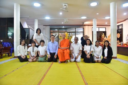 กิจกรรมเข้าวัดปฏิบัติธรรมวันธรรมสวนะ
