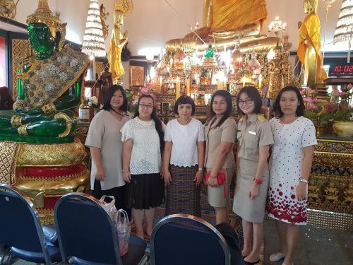 กิจกรรมเข้าวัดปฏิบัติธรรมวันธรรมสวนะ ครั้งที่ 4/2562 ณ วัดสุุวรรณคีรี