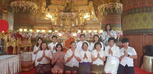 กิจกรรมเข้าวัดปฎิบัติธรรมวันธรรมสวนะ ครั้งที่ 6/2562