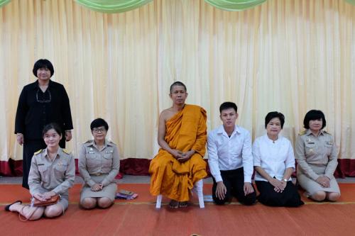 กิจกรรมเข้าวัดปฎิบัติธรรมวันธรรมสวนะ ครั้งที่ 8/2562