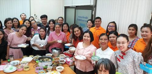 กองการเจ้าหน้าที่จัดกิจกรรม หิ้วปิ่นโตรับประทานอาหารร่วมกัน ครั้งที่ 5 เพื่อส่งเสริมวัฒนธรรมองค์การ