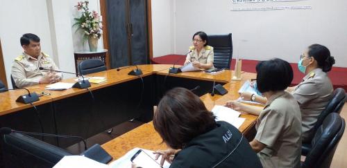 การประชุมคณะทำงานจัดทำคู่มือการปฏิบัติงานของกองการเจ้าหน้าที่
