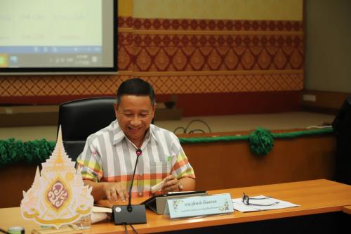 การประชุมคณะทำงานการจัดทำแผนกลยุทธ์เสริมสร้างความความผาสุกและความผูกพันของบุคลากรที่มีต่อองค์กร ประจำปีงบประมาณ ๒๕๖๔ ครั้งที่ ๑ 