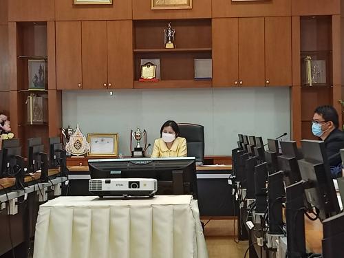 กองการเจ้าหน้าที่จัดประชุมทบทวนโครงการตามแผนปฏิบัติการทรัพยากรบุคคล