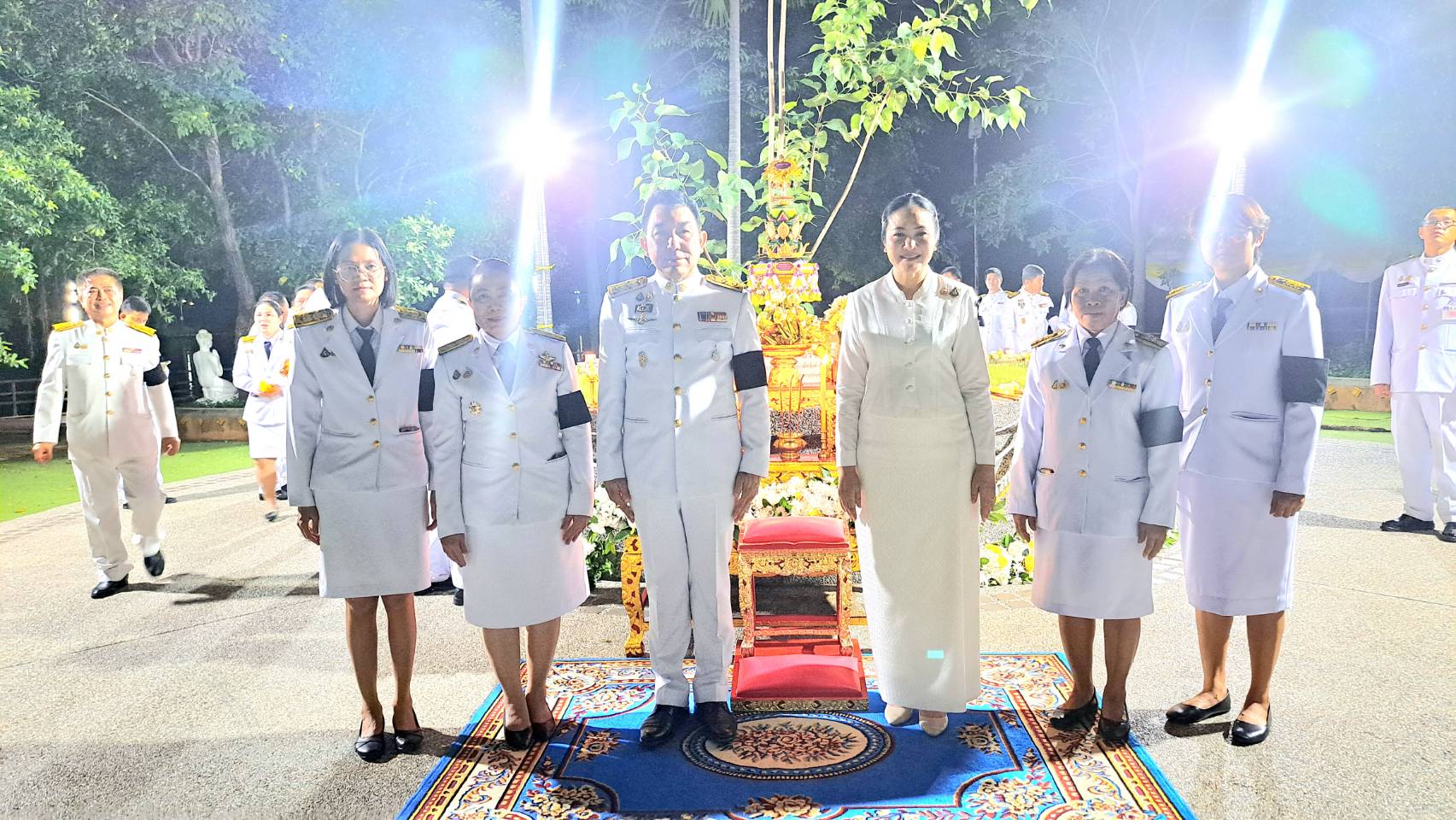 title - พิธีเชิญพุ่มดอกบัวประดิษฐ์พระราชทานถวายสักการะ “พระศรีมหาโพธิทศมราชบพิตร” เนื่องในวันวิสาขบูชา ประจำปี 2569 
