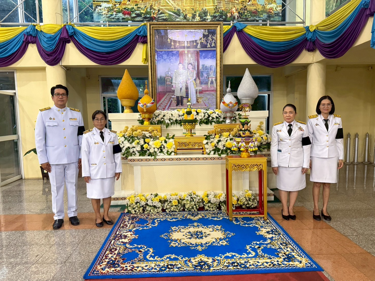 title - พิธีเชิญพุ่มดอกบัวประดิษฐ์พระราชทานถวายสักการะ “พระศรีมหาโพธิทศมราชบพิตร” เนื่องในวันวิสาขบูชา ประจำปี 2569 
