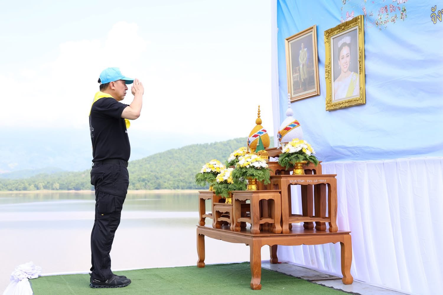 กิจกรรมจิตอาสาปรับปรุงภูมิทัศน์และปล่อยพันธุ์สัตว์น้ำเนื่องในวันเฉลิมพระชนมพรรษาสมเด็จพระนางเจ้าสุทิดา พัชรสุธาพิมลลักษณ พระบรมราชินี