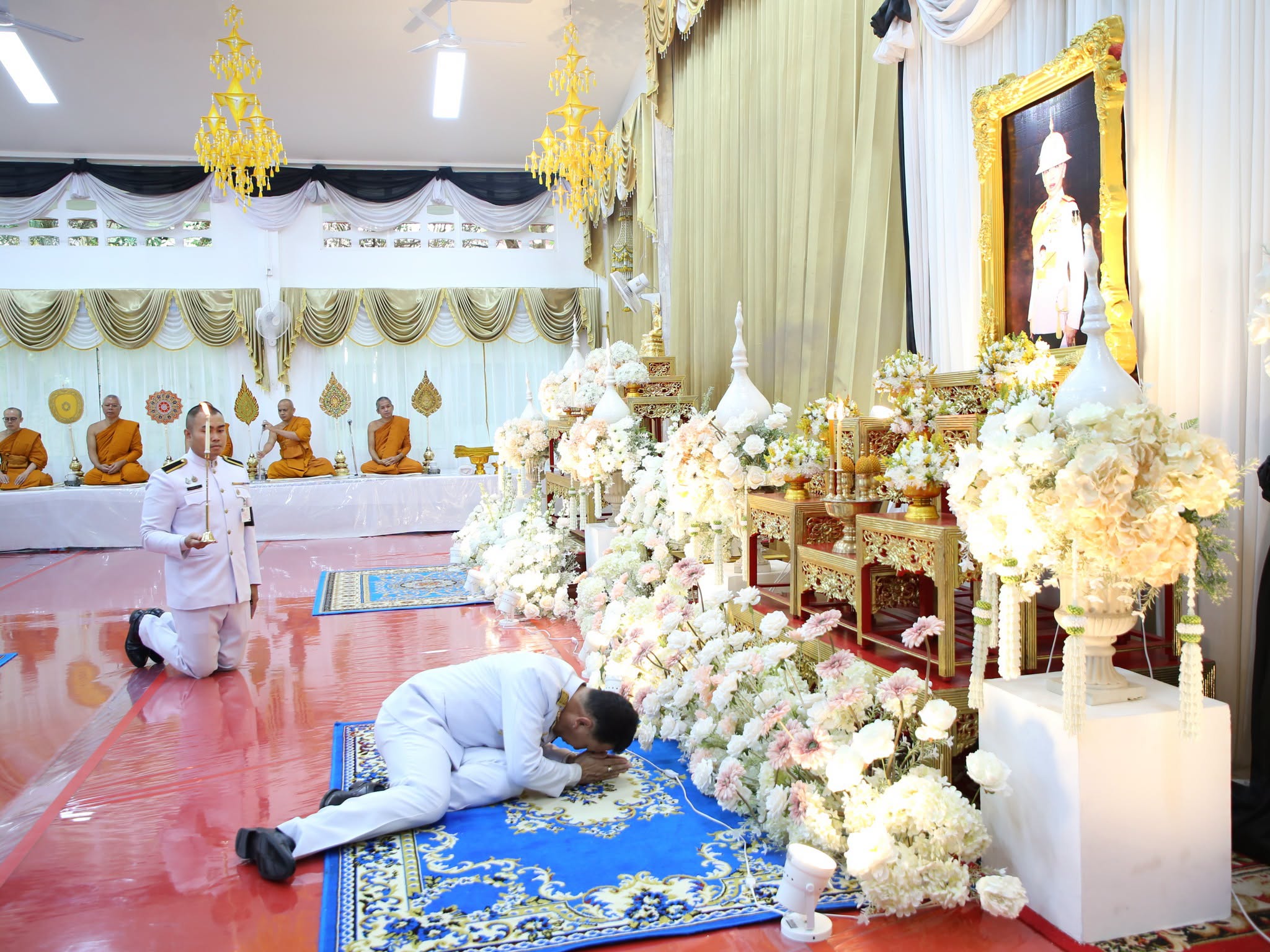 สำนักงานการปฏิรูปที่ดินจังหวัดเพชรบูรณ์ ร่วมพิธีบำเพ็ญกุศลปัณรสมวาร ถวายเป็นพระราชกุศลแด่สมเด็จพระเจ้าลูกเธอ สัตตมวารเจ้าฟ้าพัชรกิติยาภานเรนทิราเทพยวดี กรมหลวงราชสาริณีสิริพัชร มหาวัชรราชธิดา 