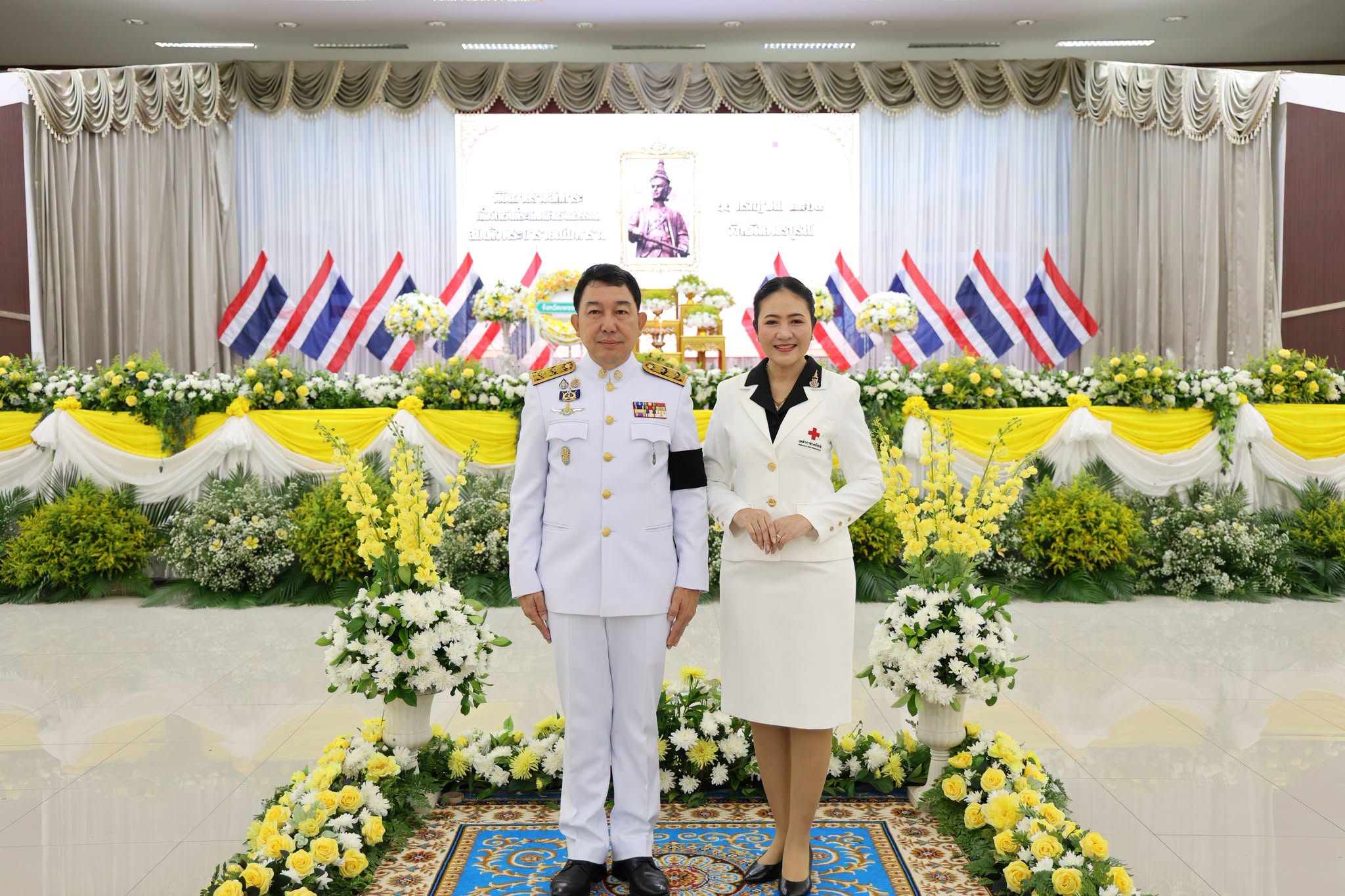 title - สำนักงานการปฏิรูปที่ดินจังหวัดเพชรบูรณ์เข้าร่วมรัฐพิธีวันที่ระลึกคล้ายวันสวรรคตสมเด็จพระนารายณ์มหาราช 