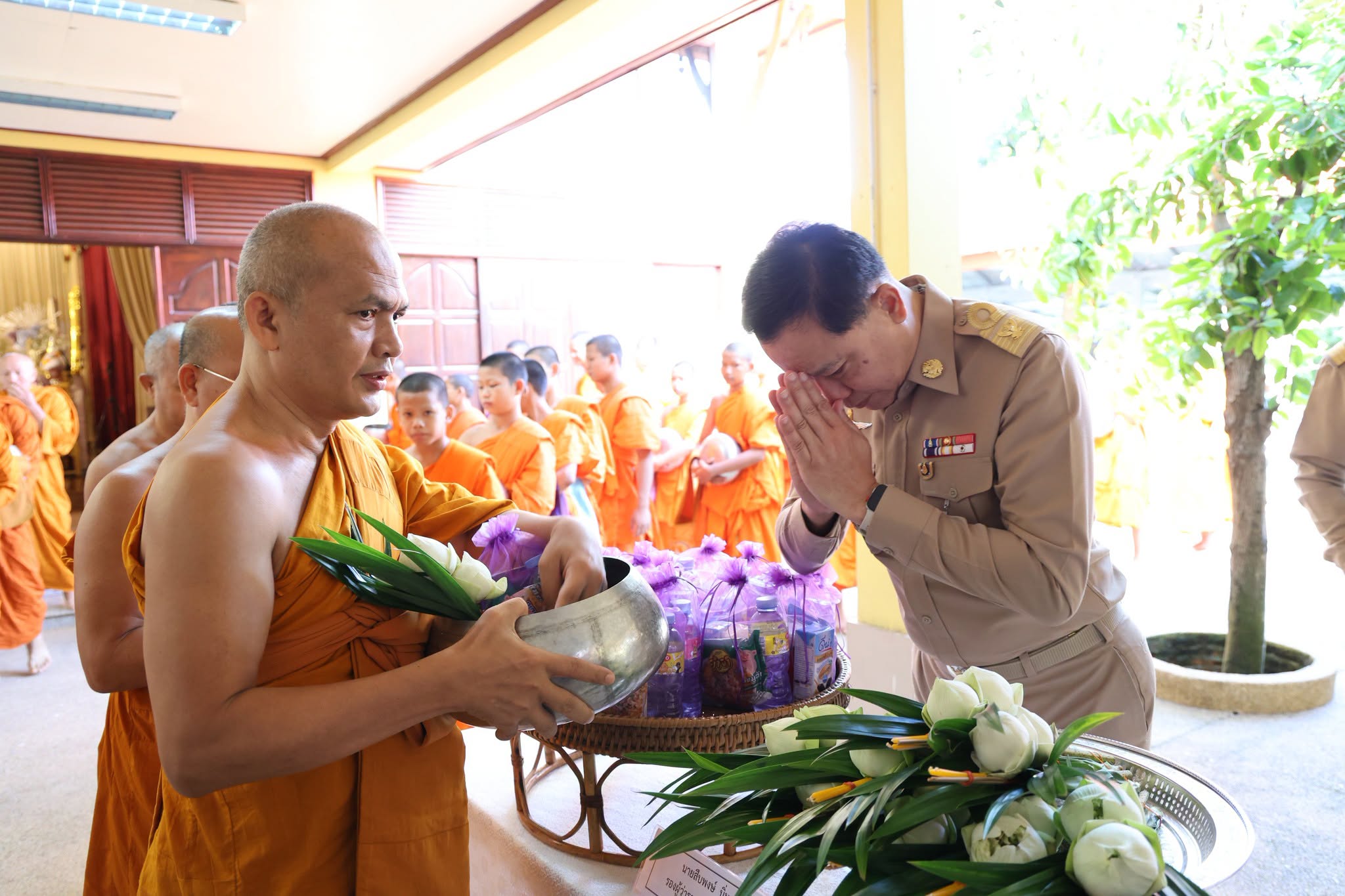 title - สำนักงานการปฏิรูปที่ดินจังหวัดเพชรบูรณ์ เข้าร่วมพิธีถวายพระพรเจริญพระพุทธมนต์และตักบาตรถวายพระกุศล พระเจ้าวรวงศ์เธอ พระองค์เจ้าโสมสวลี กรมหมื่นสุทธนารีนาถ เนื่องในวันคล้ายวันประสูติ 13 กรกฎาคม 2569 