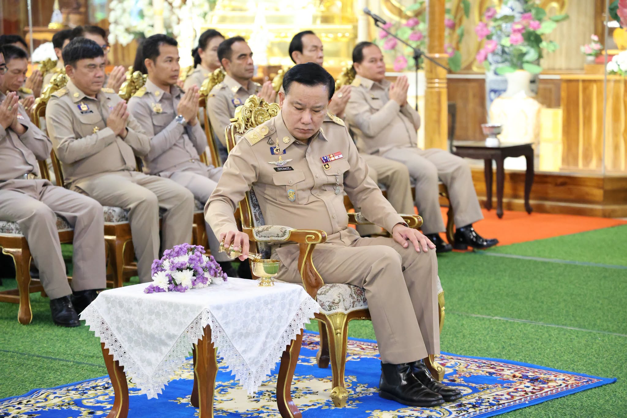 title - สำนักงานการปฏิรูปที่ดินจังหวัดเพชรบูรณ์ เข้าร่วมพิธีถวายพระพรเจริญพระพุทธมนต์และตักบาตรถวายพระกุศล พระเจ้าวรวงศ์เธอ พระองค์เจ้าโสมสวลี กรมหมื่นสุทธนารีนาถ เนื่องในวันคล้ายวันประสูติ 13 กรกฎาคม 2569 