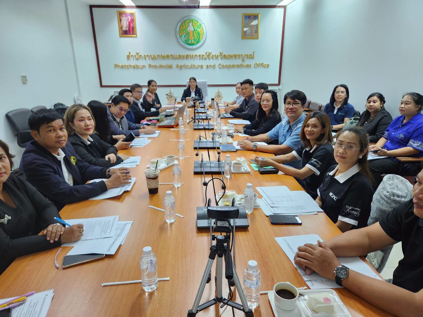 สำนักงานการปฏิรูปที่ดินจังหวัดเพชรบูรณ์ เข้าร่วมประชุมหารือการจัดทำแผนงาน/โครงการ และโครงการสำคัญด้านการเกษตรและสหกรณ์ของจังหวัด ภายใต้ แผนพัฒนาการเกษตรและสหกรณ์จังหวัดเพชรบูรณ์ (พ.ศ. 2571–2575)
