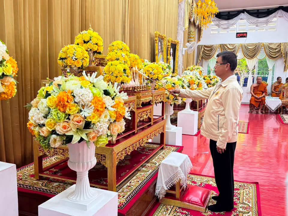 สำนักงานการปฏิรูปที่ดินจังหวัดเพชรบูรณ์ ร่วมพิธีสวดพระพุทธมนต์และเจริญจิตตภาวนา ประจำเดือน กรกฎาคม 2569
