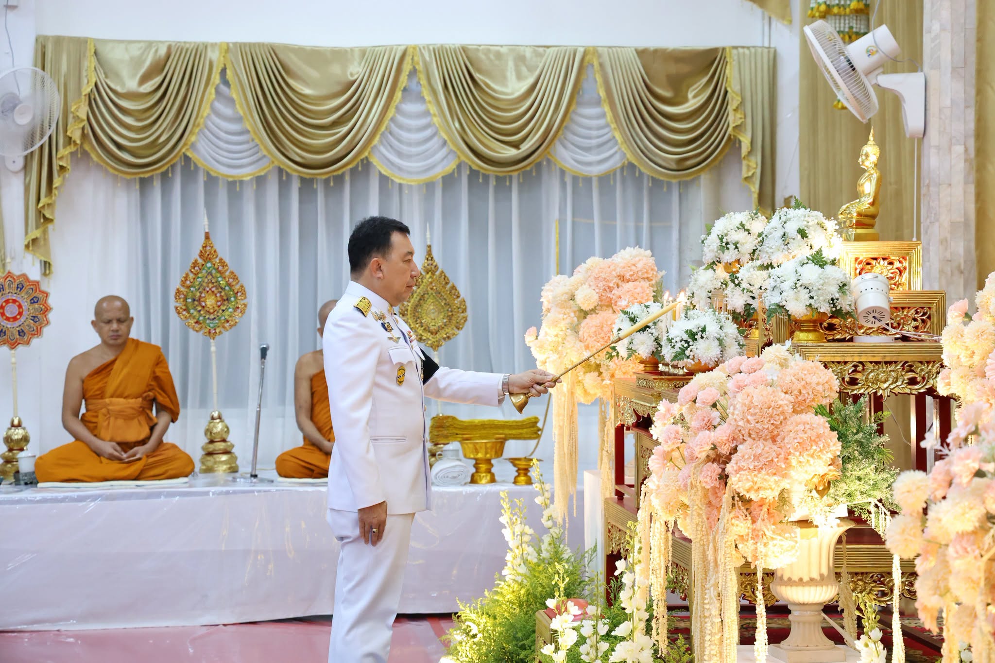 title - สำนักงานการปฏิรูปที่ดินจังหวัดเพชรบูรณ์ ร่วมพิธีบำเพ็ญกุศลปัญญาสมวาร ถวายเป็นพระกุศลแด่สมเด็จพระเจ้าลูกเธอ เจ้าฟ้าพัชรกิติยาภา นเรนทิราเทพยวดี กรมหลวงราชสาริณีสิริพัชร มหาวัชรราชธิดา