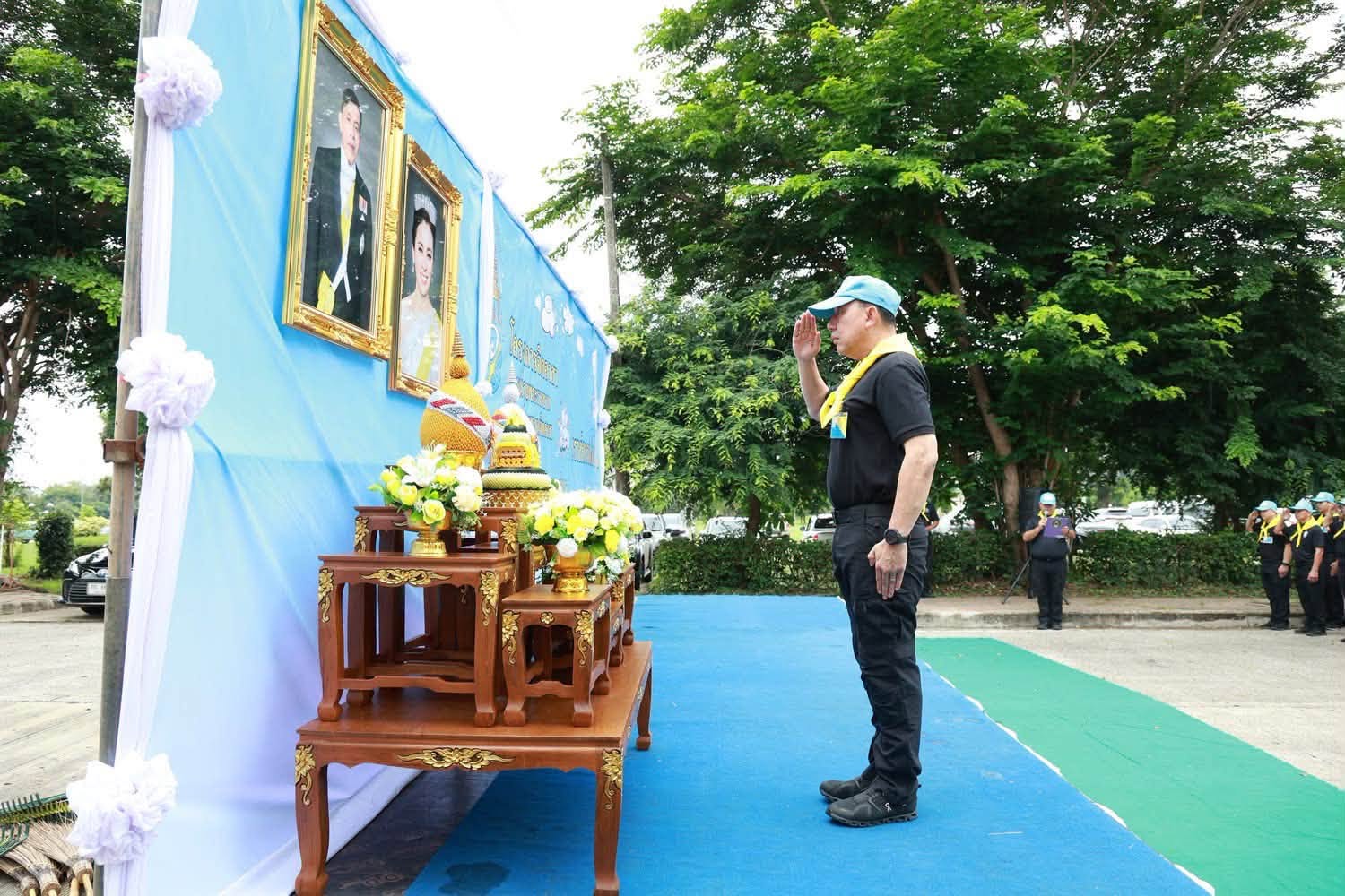 สำนักงานการปฏิรูปที่ดินจังหวัดเพชรบูรณ์ เข้าร่วมกิจกรรมจิตอาสาเฉลิมพระเกียรติพระบาทสมเด็จพระเจ้าอยู่หัวและสมเด็จพระนางเจ้าฯ พระบรมราชินี