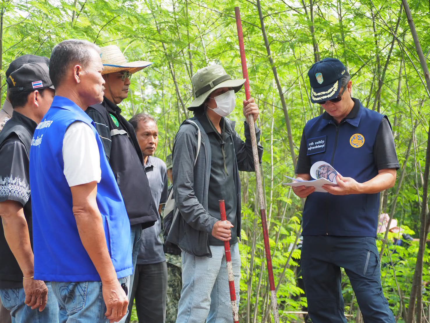 title - สำนักงานการปฏิรูปที่ดินจังหวัดเพชรบูรณ์ ลงพื้นที่ตรวจสอบเขต ส.ป.ก. ตำบลวังใหญ่ อำเภอวิเชียรบุรี หลังพบขบวนการลักลอบขุดโบราณวัตถุยุคก่อนประวัติศาสตร์