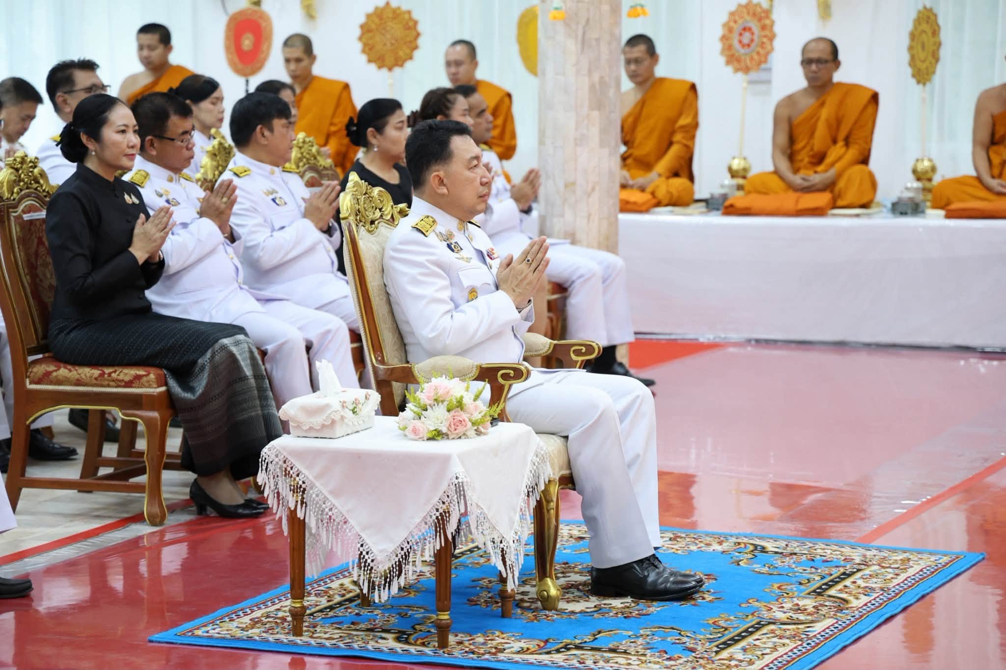 title - สำนักงานการปฏิรูปที่ดินจังหวัดเพชรบูรณ์ เข้าร่วมพิธีบำเพ็ญกุศลในวาระครบ 100 วัน(สตมวาร) แห่งการสิ้นพระชนม์ ถวายเป็นพระกุศลแด่สมเด็จพระเจ้าลูกเธอ เจ้าฟ้าพัชรกิติยาภา นเรนทิราเทพยวดี กรมหลวงราชสาริณีสิริพัชร มหาวัชรราชธิดา 