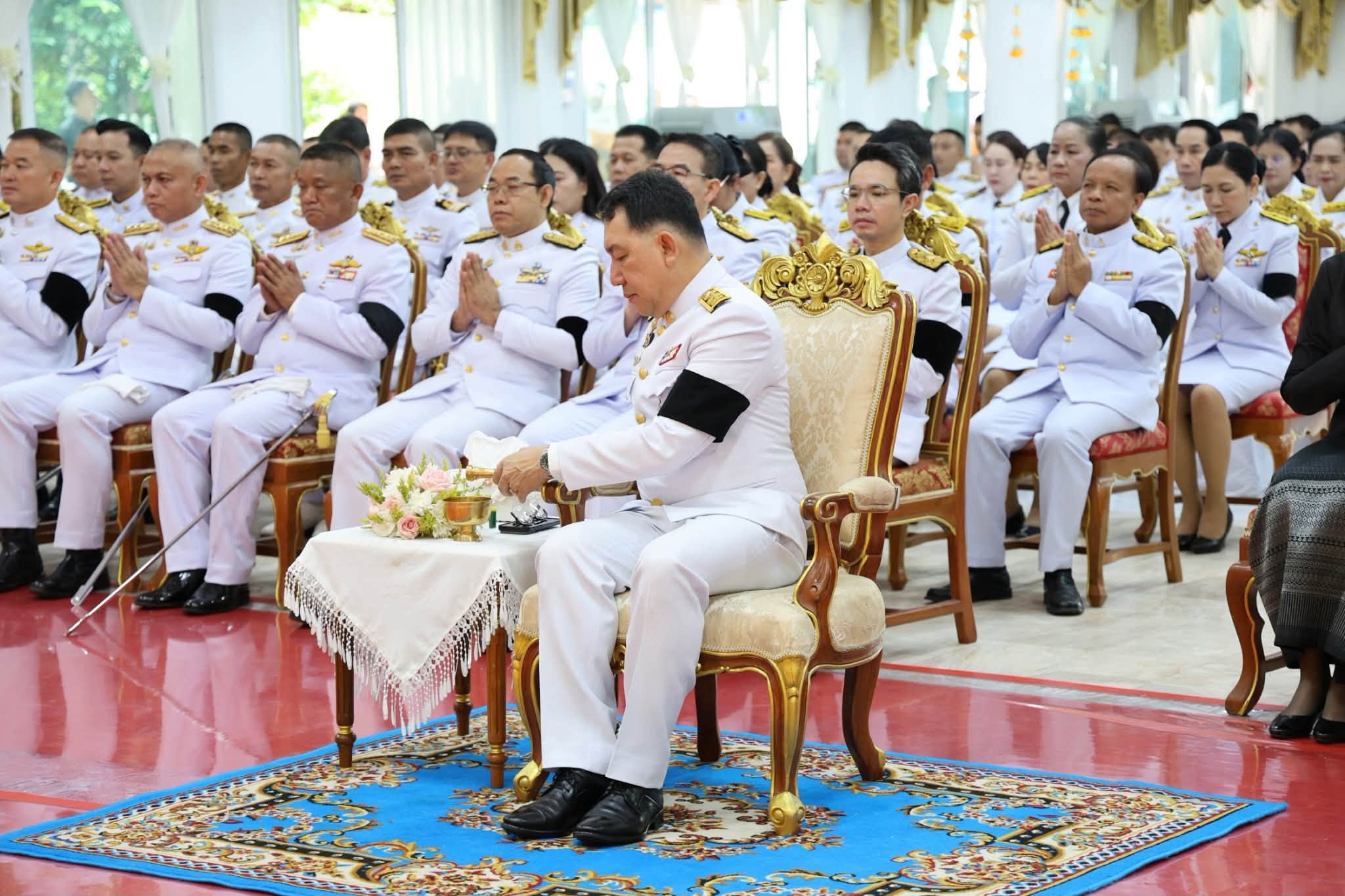 title - สำนักงานการปฏิรูปที่ดินจังหวัดเพชรบูรณ์ เข้าร่วมพิธีบำเพ็ญกุศลในวาระครบ 100 วัน(สตมวาร) แห่งการสิ้นพระชนม์ ถวายเป็นพระกุศลแด่สมเด็จพระเจ้าลูกเธอ เจ้าฟ้าพัชรกิติยาภา นเรนทิราเทพยวดี กรมหลวงราชสาริณีสิริพัชร มหาวัชรราชธิดา 