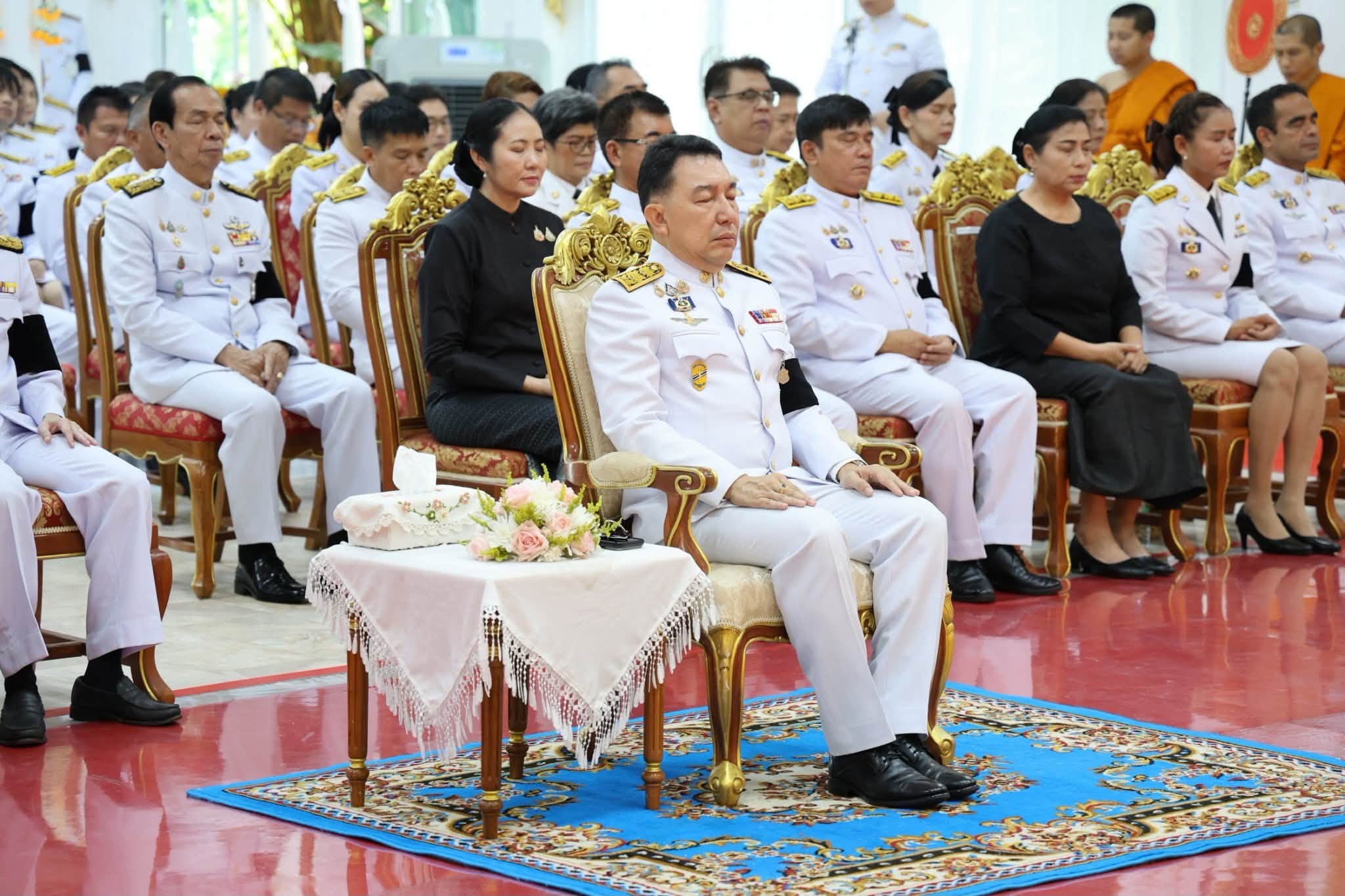 title - สำนักงานการปฏิรูปที่ดินจังหวัดเพชรบูรณ์ เข้าร่วมพิธีบำเพ็ญกุศลในวาระครบ 100 วัน(สตมวาร) แห่งการสิ้นพระชนม์ ถวายเป็นพระกุศลแด่สมเด็จพระเจ้าลูกเธอ เจ้าฟ้าพัชรกิติยาภา นเรนทิราเทพยวดี กรมหลวงราชสาริณีสิริพัชร มหาวัชรราชธิดา 