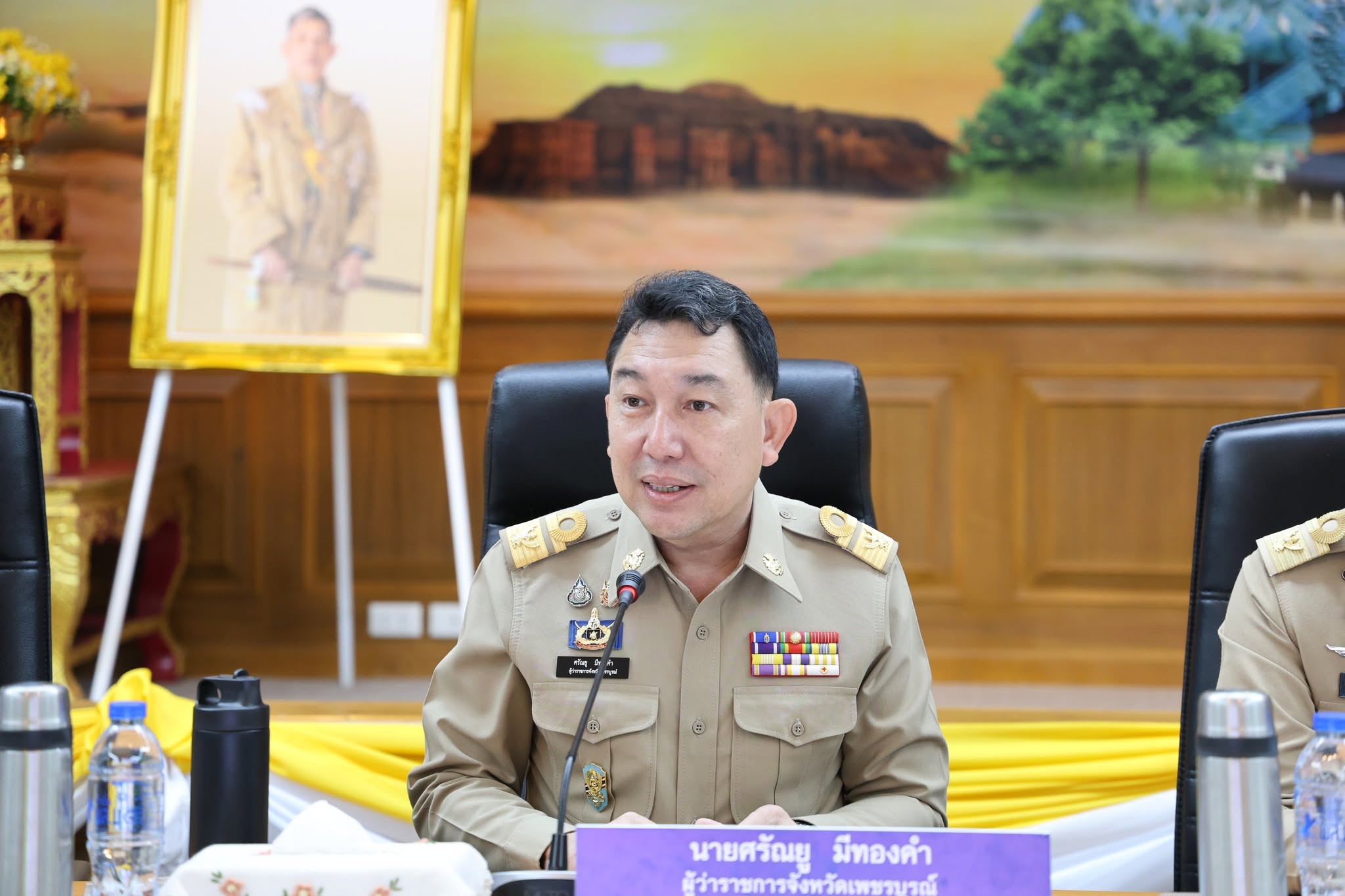 สำนักงานการปฏิรูปที่ดินจังหวัดเพชรบูรณ์ เข้าร่วมการประชุมคณะกรมการจังหวัด และหัวหน้าส่วนราชการประจำจังหวัดเพชรบูรณ์ ครั้งที่ 9/2569