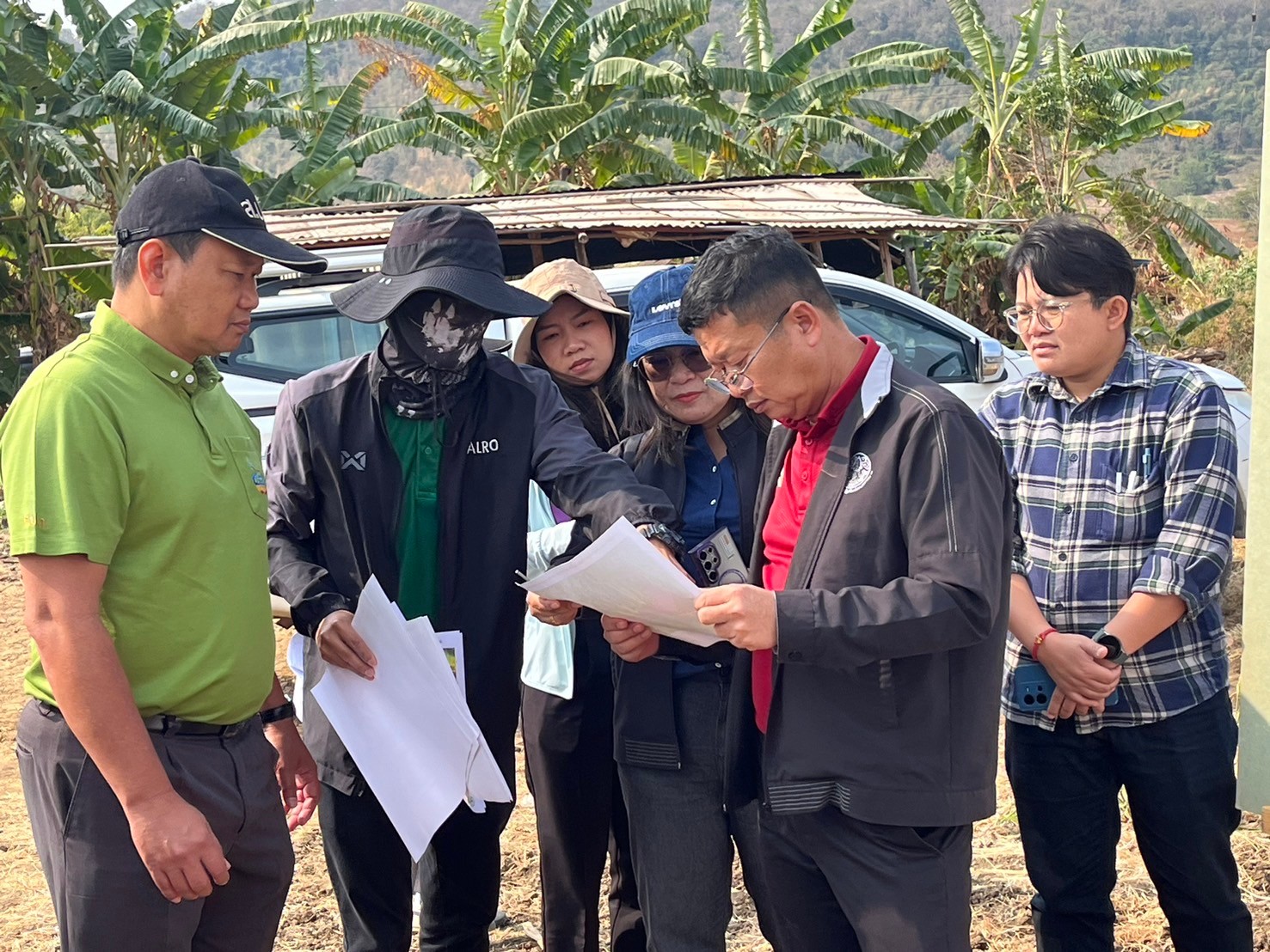 รองเลขาธิการ ส.ป.ก. ลงพื้นที่แปลงขยายผลโครงการธนาคารอาหารชุมชน (เกษตรวิชญา) จังหวัดเพชรบูรณ์ (ข่าวแชร์)