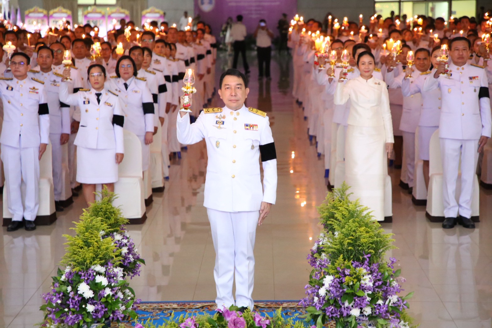 title - พิธีถวายเครื่องราชสักการะ วางพานพุ่ม และจุดเทียนถวายพระพรชัยมงคล เนื่องในวัน เฉลิมพระชนมพรรษา สมเด็จพระนางเจ้าสุทิดา พัชรสุธาพิมลลักษณ พระบรมราชินี