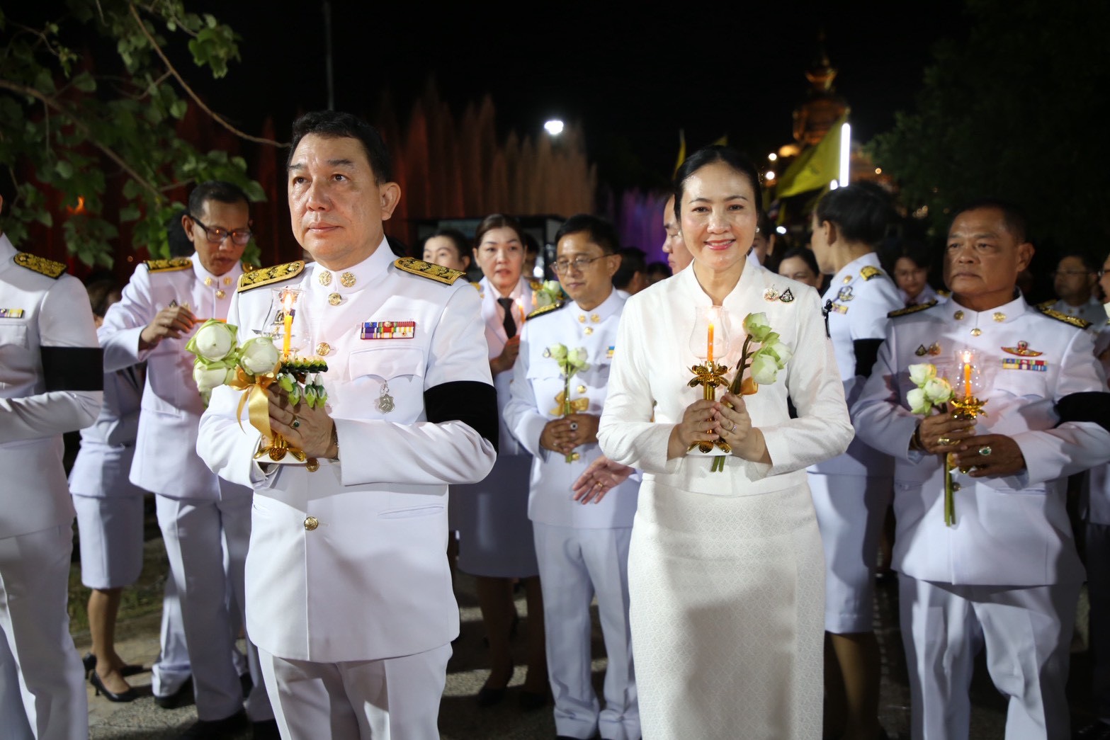 title - พิธีเชิญพุ่มดอกบัวประดิษฐ์พระราชทานถวายสักการะ “พระศรีมหาโพธิทศมราชบพิตร” เนื่องในวันวิสาขบูชา ประจำปี 2569 