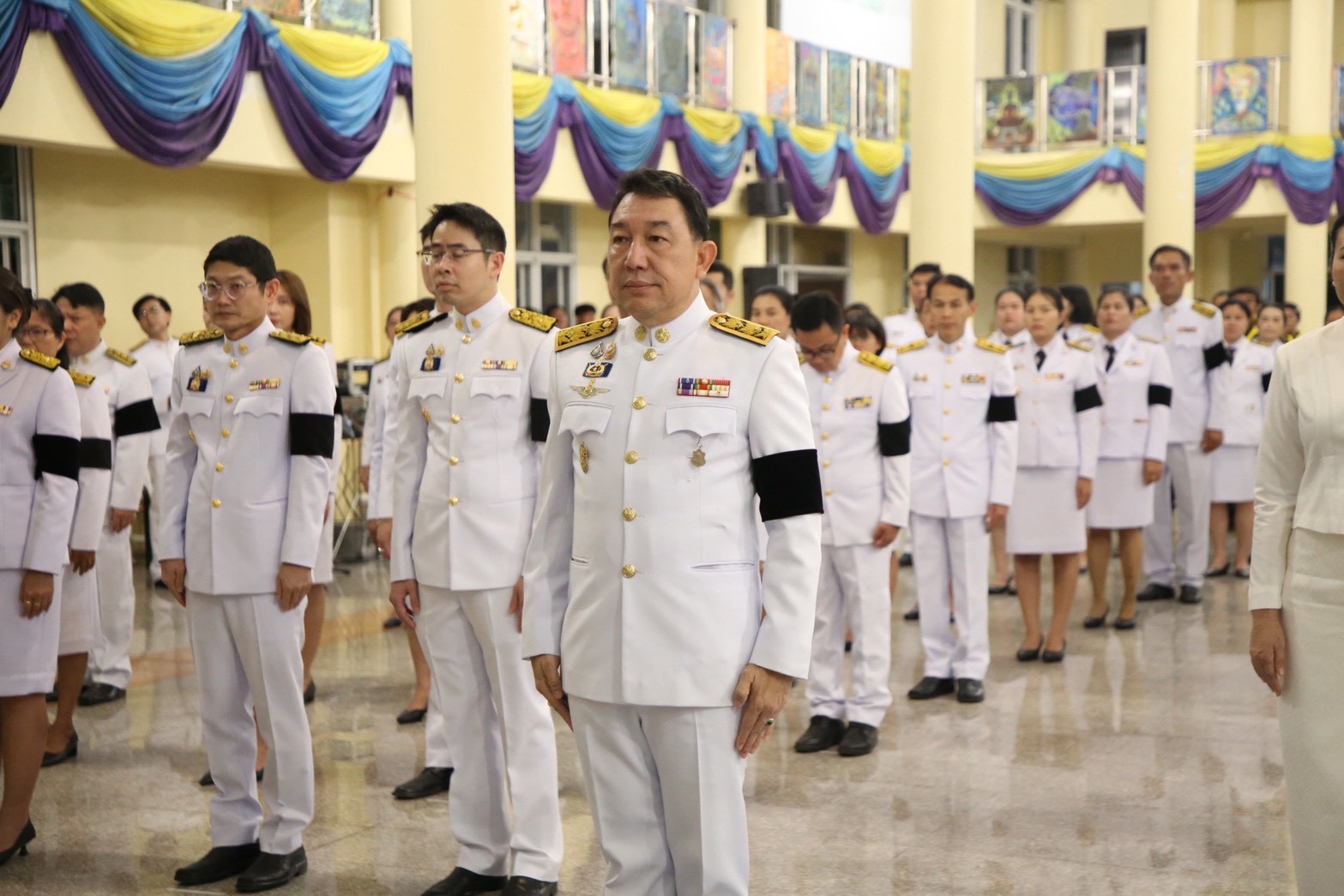 title - พิธีเชิญพุ่มดอกบัวประดิษฐ์พระราชทานถวายสักการะ “พระศรีมหาโพธิทศมราชบพิตร” เนื่องในวันวิสาขบูชา ประจำปี 2569 