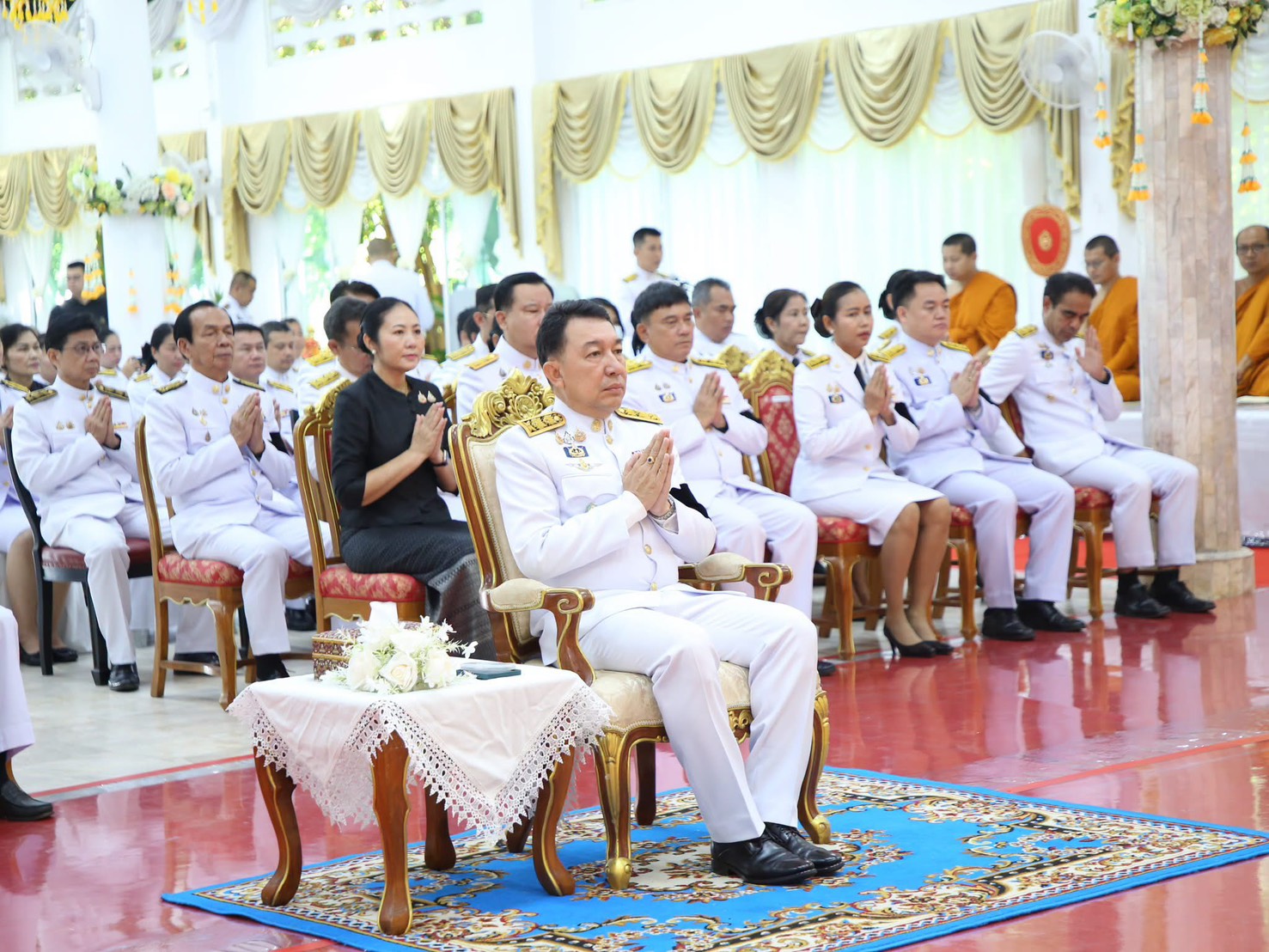 title - สำนักงานการปฏิรูปที่ดินจังหวัดเพชรบูรณ์ ร่วมพิธีบำเพ็ญกุศลปัณรสมวาร ถวายเป็นพระราชกุศลแด่สมเด็จพระเจ้าลูกเธอ สัตตมวารเจ้าฟ้าพัชรกิติยาภานเรนทิราเทพยวดี กรมหลวงราชสาริณีสิริพัชร มหาวัชรราชธิดา 