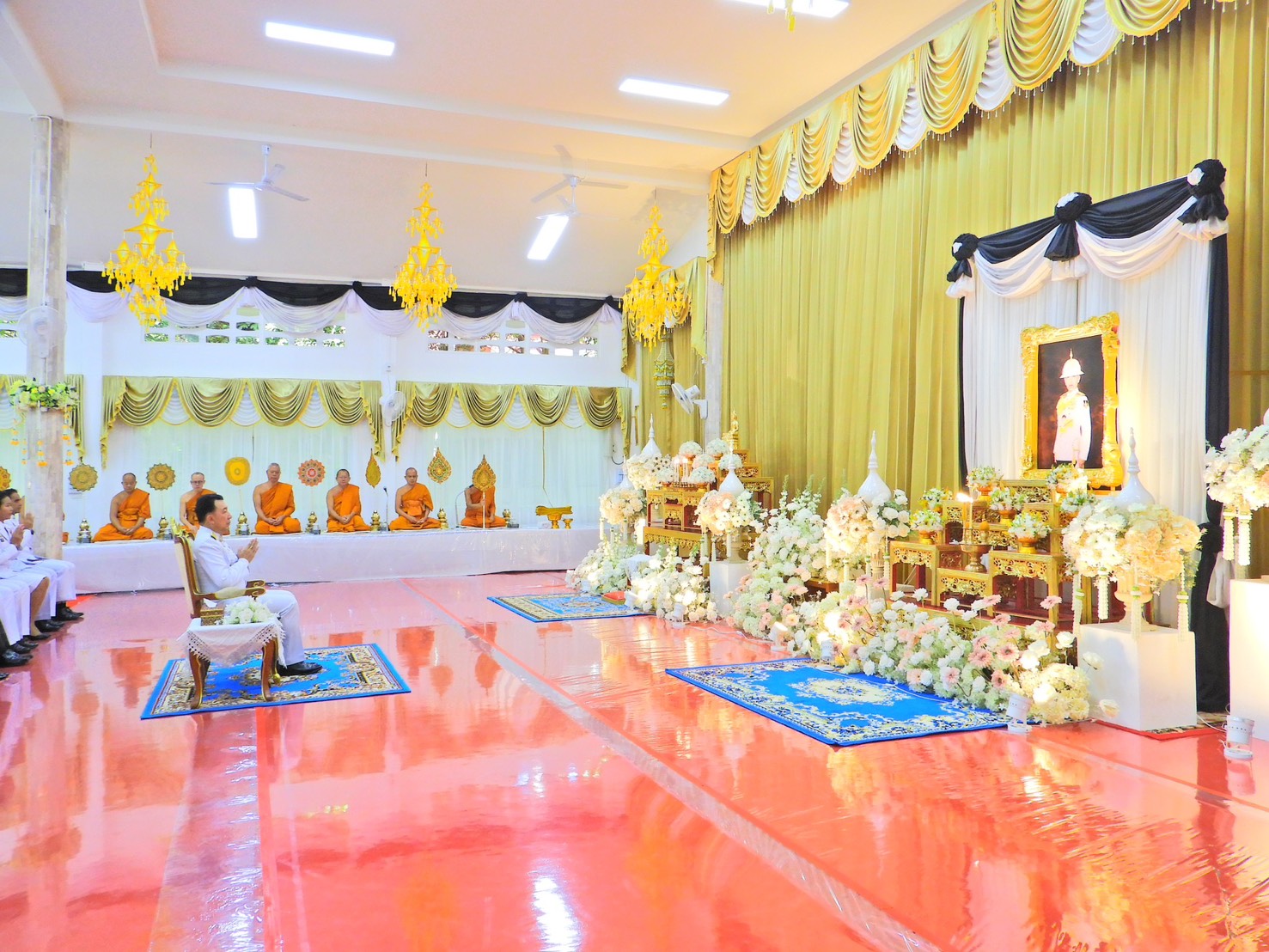 title - สำนักงานการปฏิรูปที่ดินจังหวัดเพชรบูรณ์ ร่วมพิธีบำเพ็ญกุศลปัณรสมวาร ถวายเป็นพระราชกุศลแด่สมเด็จพระเจ้าลูกเธอ สัตตมวารเจ้าฟ้าพัชรกิติยาภานเรนทิราเทพยวดี กรมหลวงราชสาริณีสิริพัชร มหาวัชรราชธิดา 