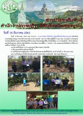 ตรวจสอบการแก้ไขปัญหาให้เกษตรกร