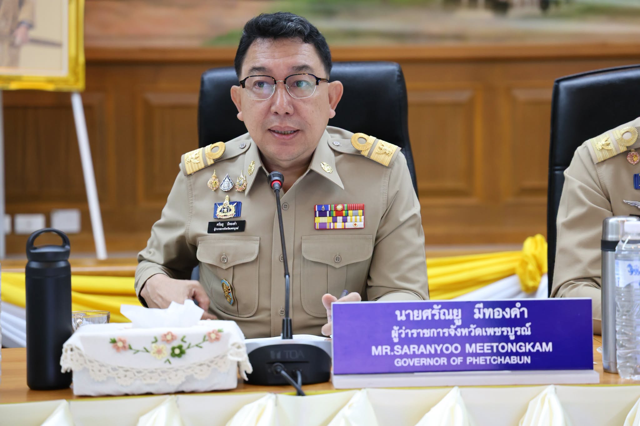title - สำนักงานการปฏิรูปที่ดินจังหวัดเพชรบูรณ์ เข้าร่วมการประชุมคณะกรมการจังหวัดและหัวหน้าส่วนราชการ ครั้งที่ 10/2569 ติดตามภารกิจสำคัญและขับเคลื่อนการพัฒนาจังหวัด