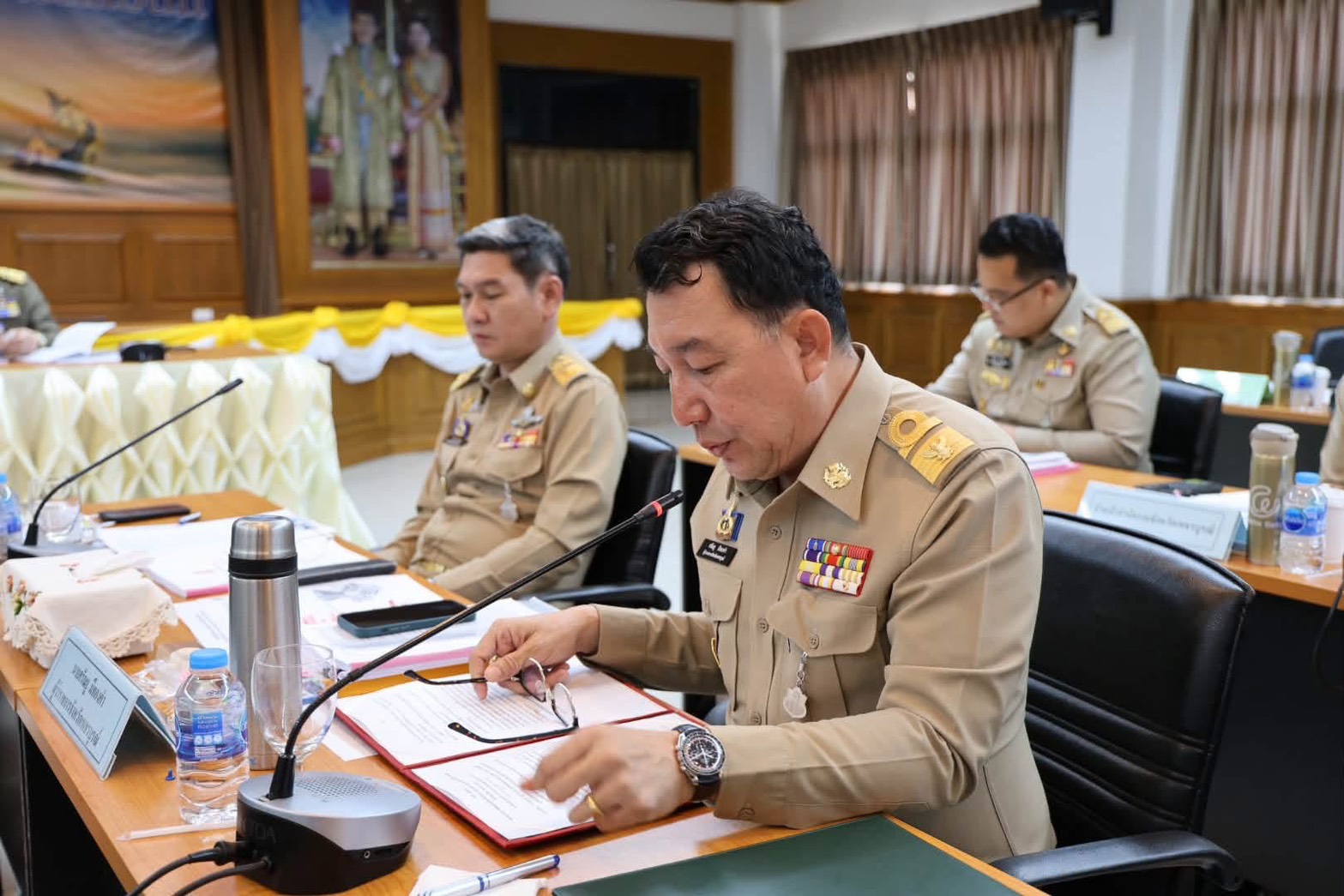 title - สำนักงานการปฏิรูปที่ดินจังหวัดเพชรบูรณ์ เข้าร่วมประชุมติดตามและขับเคลื่อนโครงการอันเนื่องมาจากพระราชดำริในพื้นที่ภาคเหนือและจังหวัดเพชรบูรณ์ 