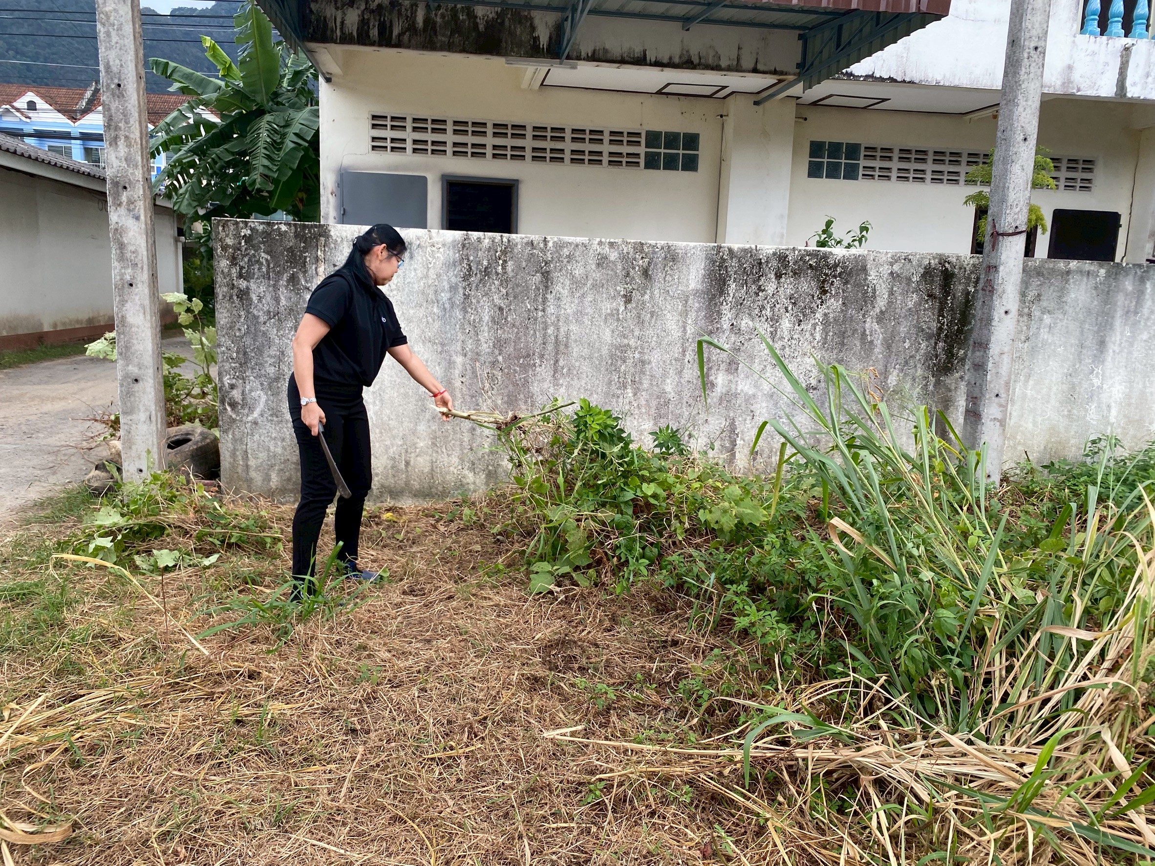 title - ส.ป.ก.พังงา จัดกิจกรรม Big Cleaning Day รวมพลังแห่งความดีเพื่อถวายเป็นพระราชกุศล  สมเด็จพระนางเจ้าสิริกิติ์พระบรมราชินีนาถ พระบรมราชชนนีพันปีหลวง 