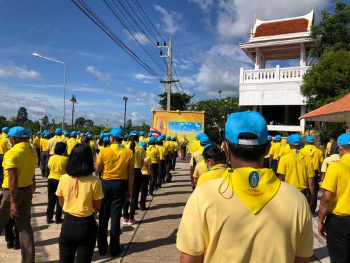 สำนักงานการปฏิรูปที่ดินจังหวัดพัทลุง (ส.ป.ก.พัทลุง) ร่วมกิจกรรมจิตอาสาบำรุงรักษาต้นไม้ทรงปลูก