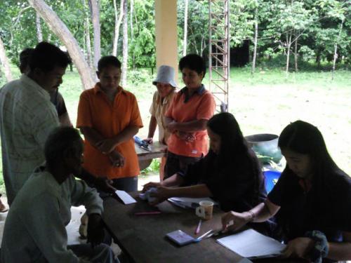 การดำเนินงานศูนย์บริการประชาชนเคลื่อนที่ 